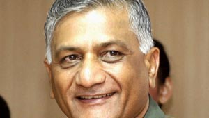 पूर्व सेनाध्यक्ष वी के सिंह
