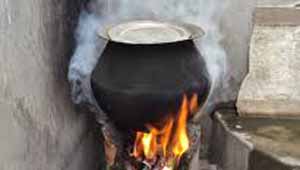लकड़ी का चूल्हा