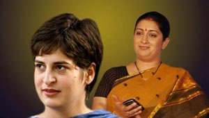 स्मृति-प्रियंका वाकयुद्ध