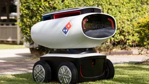 पिज्जा डिलिवरी रोबोट