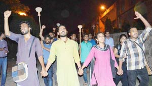 jnu- left won