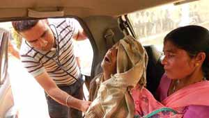बैंक परिसर में किसान मृत