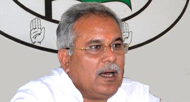 भूपेश बघेल ने बोला हमला