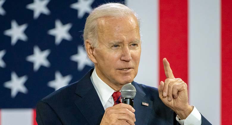 US President Joe Biden